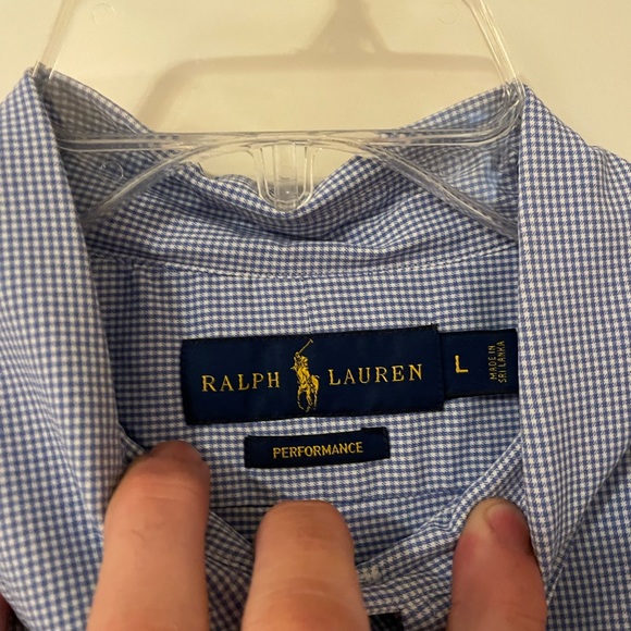 Ralph Lauren Gingham Performance - Picture 2 of 3
